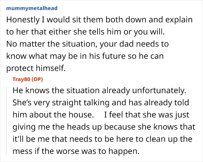 Woman Plans To Leave Long-Term Partner Homeless If She Dies After 20 Years Of Living Together