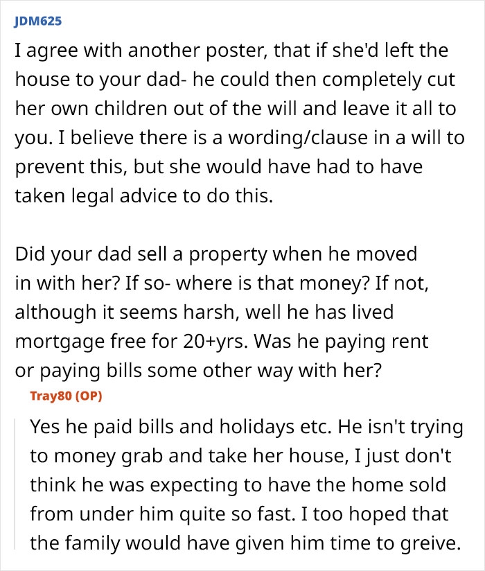 Woman Plans To Leave Long-Term Partner Homeless If She Dies After 20 Years Of Living Together