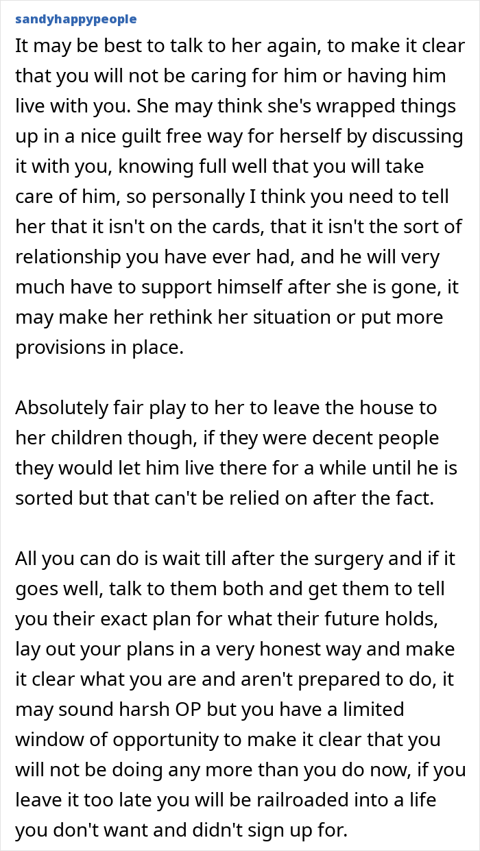 Woman Plans To Leave Long-Term Partner Homeless If She Dies After 20 Years Of Living Together