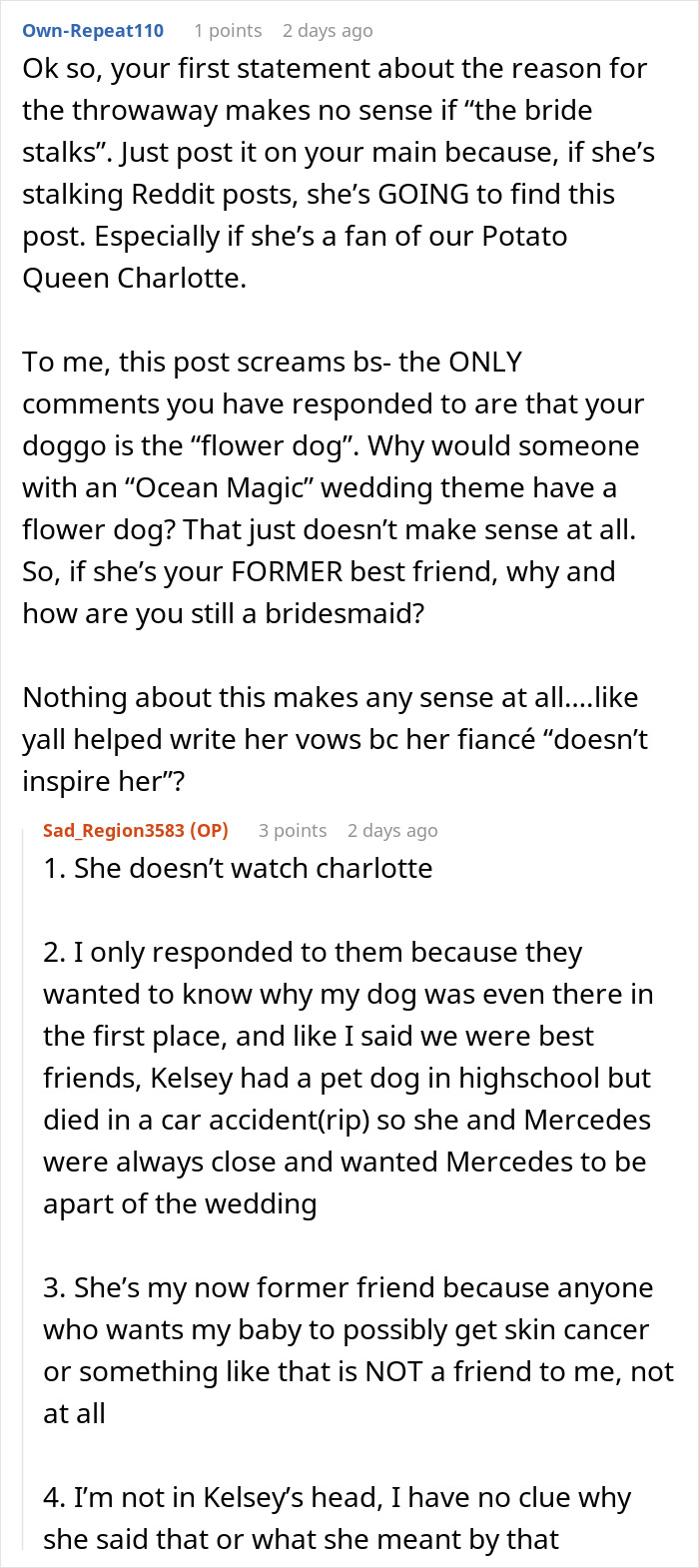 Bridesmaid Expected To Shave Her Dog For Bestie&#8217;s Wedding, Chooses To Be A No-Show Instead