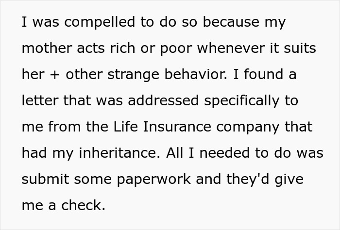 &#8220;She Thinks She&#8217;s Entitled To This Money&#8221;: Mom Sinks Her Claws Into Daughter&#8217;s Inheritance Of $160K