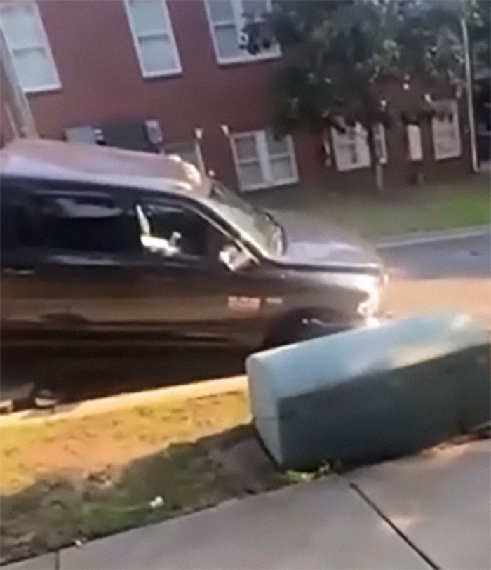 Instant Karma Hits &#8216;Racist&#8217; Driver Moments After He Flipped Off Bystander