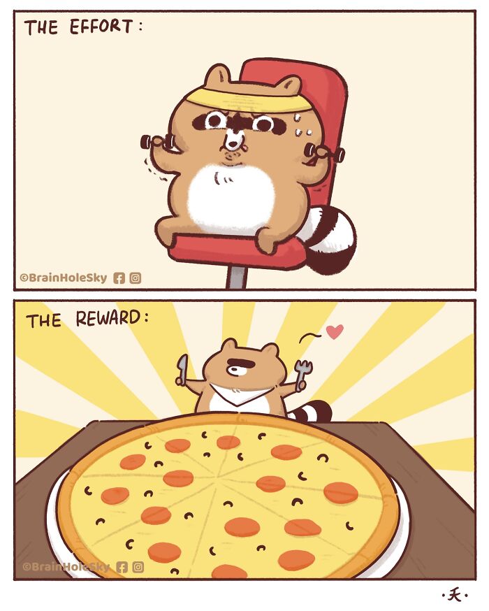 48 Funny Comics By BrainHoleSky That Feature All Kinds Of Cute Animals (New Pics)