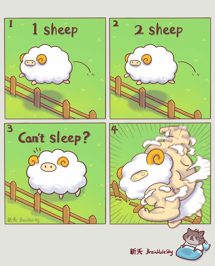 48 Funny Comics By BrainHoleSky That Feature All Kinds Of Cute Animals (New Pics)