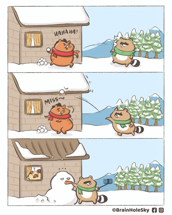 48 Funny Comics By BrainHoleSky That Feature All Kinds Of Cute Animals (New Pics)