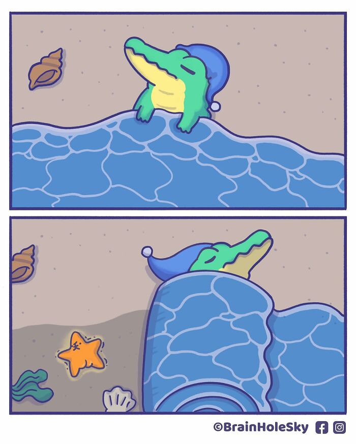 48 Funny Comics By BrainHoleSky That Feature All Kinds Of Cute Animals (New Pics)