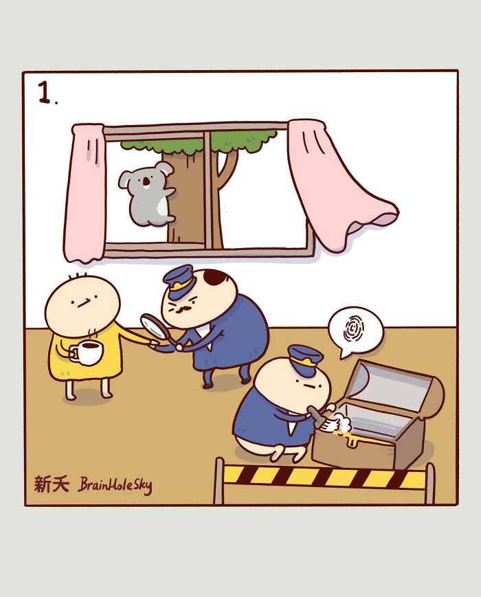 48 Funny Comics By BrainHoleSky That Feature All Kinds Of Cute Animals (New Pics)