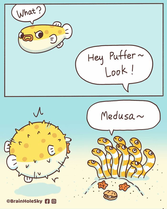 48 Funny Comics By BrainHoleSky That Feature All Kinds Of Cute Animals (New Pics)