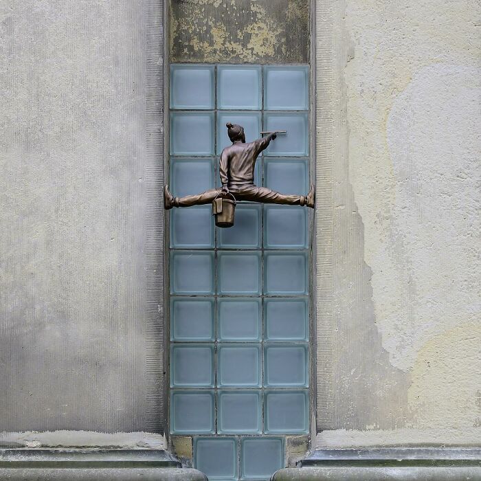 This Dutch Street Artist Surprises People With His Humorous And Subtle Take On Public Spaces (45 New Pics)