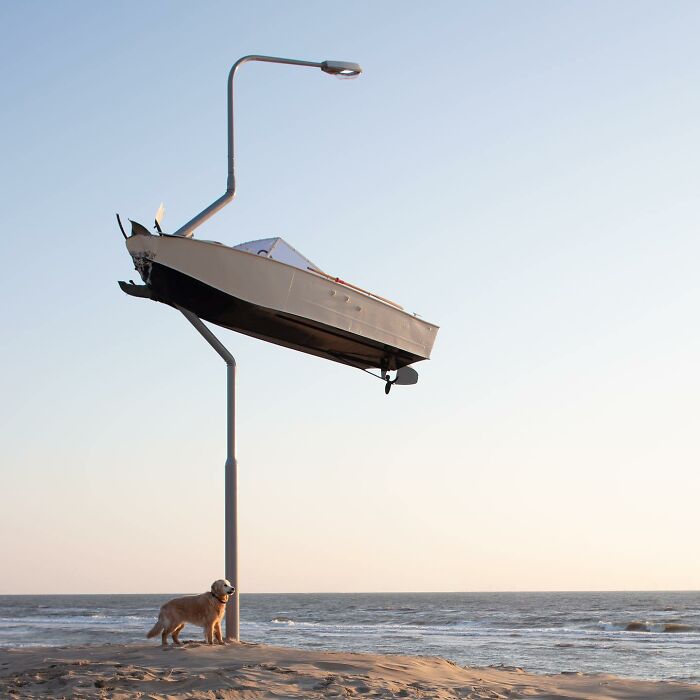 This Dutch Street Artist Surprises People With His Humorous And Subtle Take On Public Spaces (45 New Pics)