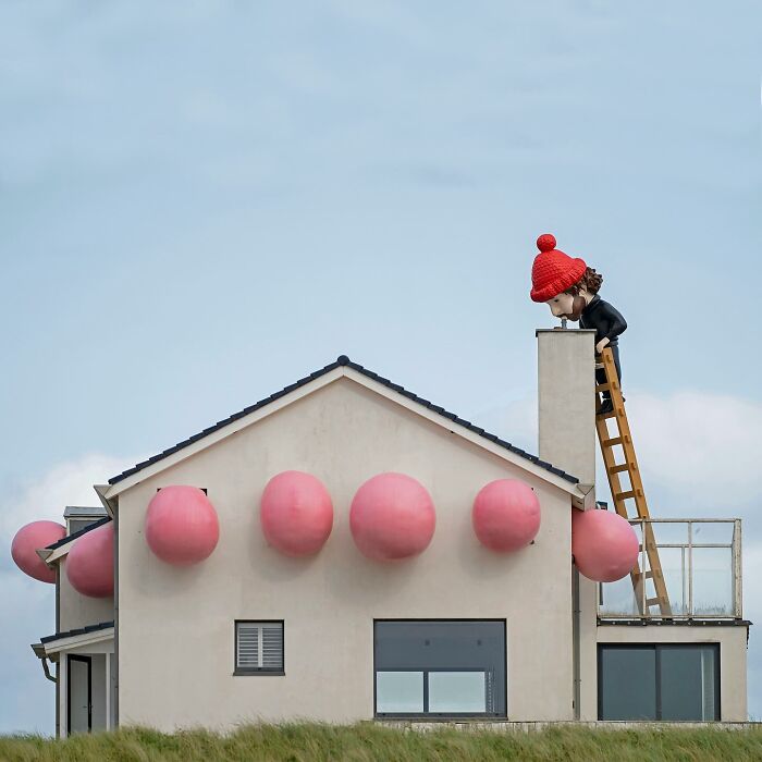 This Dutch Street Artist Surprises People With His Humorous And Subtle Take On Public Spaces (45 New Pics)