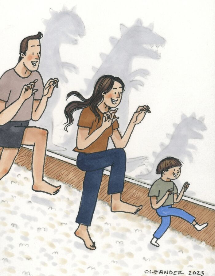 These 38 Wholesome Drawings Might Make You Appreciate The Little Moments In Life (New Pics)