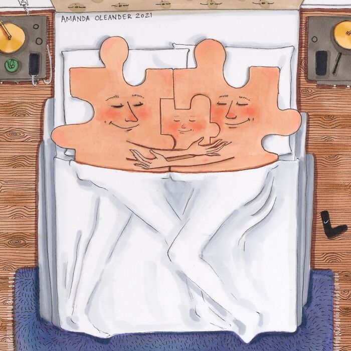 These 38 Wholesome Drawings Might Make You Appreciate The Little Moments In Life (New Pics)