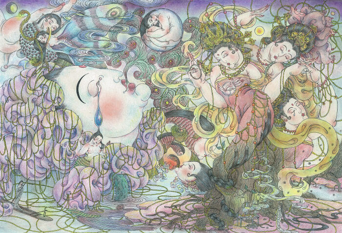 Tracing The Invisible: Mosaz’s Spiritual Cartographies In Contemporary Art (9 Pics)