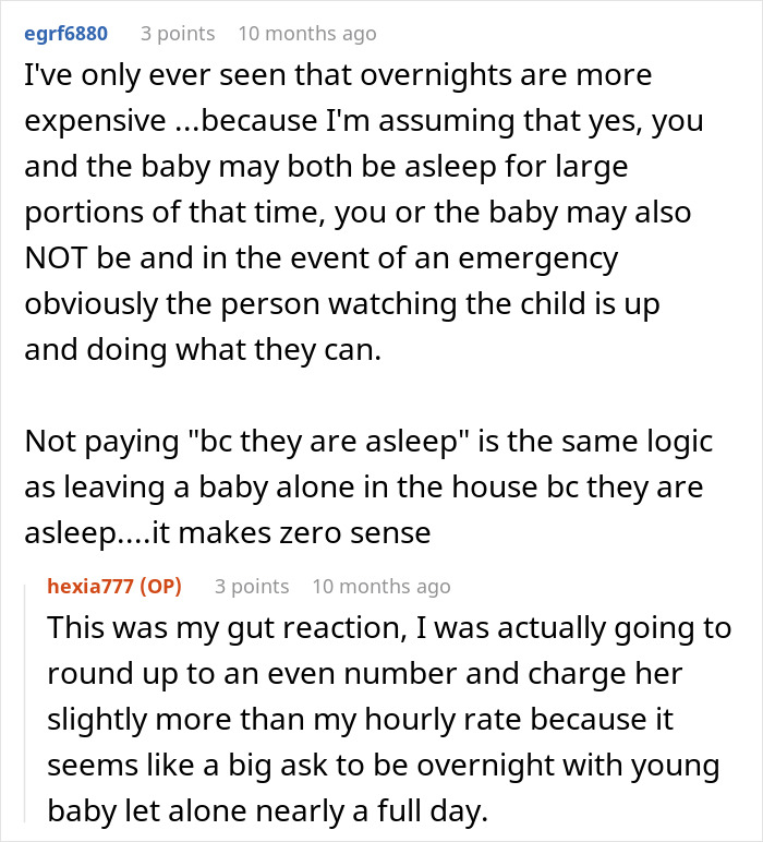 Sitter Refuses 20-Hour Sitting Gig After Being Told They’d Only Be Paid For Awake Time