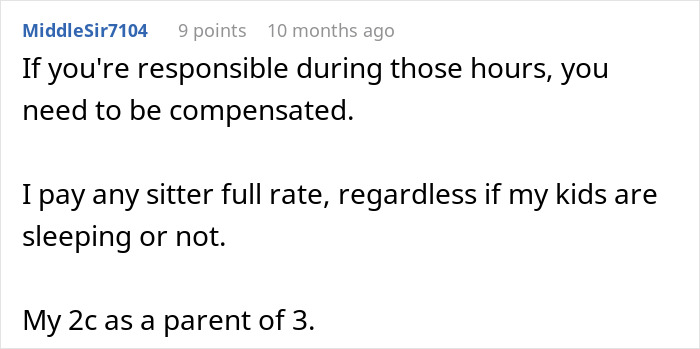 Sitter Refuses 20-Hour Sitting Gig After Being Told They’d Only Be Paid For Awake Time