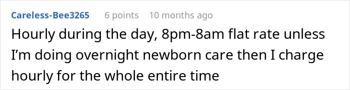Sitter Refuses 20-Hour Sitting Gig After Being Told They’d Only Be Paid For Awake Time