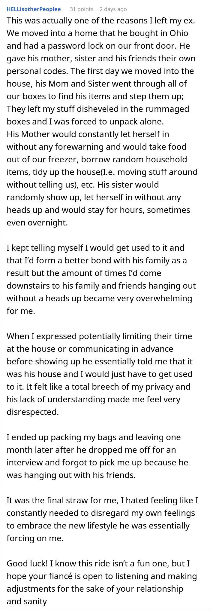 Woman Finds MIL Hiding In Her Closet, Fiancé Defends Her Right To Be &#8220;Involved&#8221;
