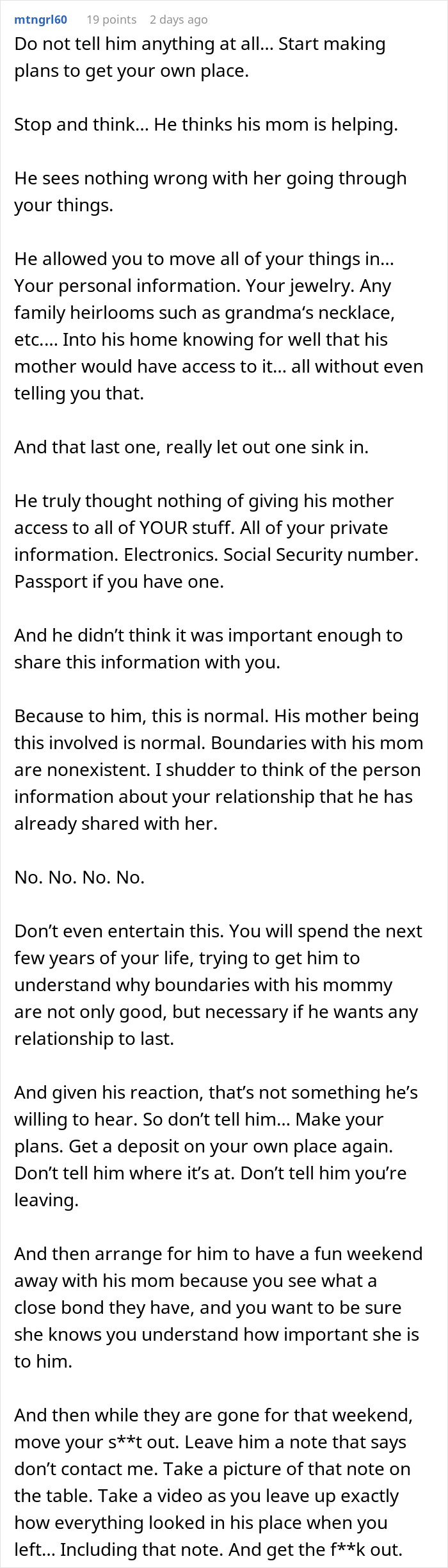 Woman Finds MIL Hiding In Her Closet, Fiancé Defends Her Right To Be &#8220;Involved&#8221;