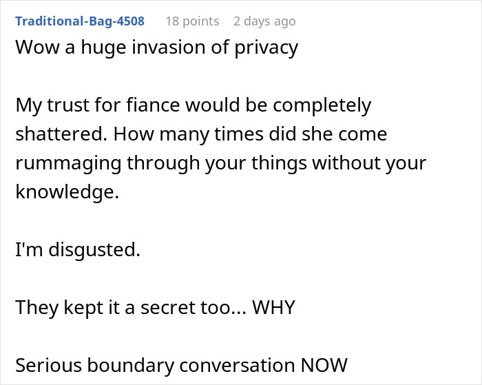 Woman Finds MIL Hiding In Her Closet, Fiancé Defends Her Right To Be &#8220;Involved&#8221;