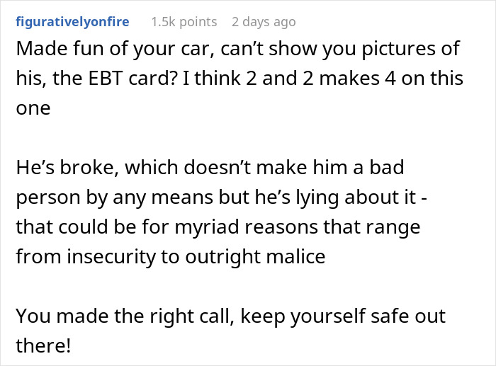 Woman’s Date Is A Walking Red Flag, She Ditches Him On The Side Of The Road
