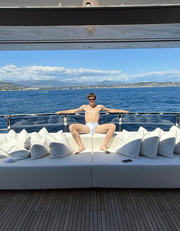 Cruz Beckham&#8217;s Bulge Goes Viral After He Parodies Dad David&#8217;s Famous Speedo Shot