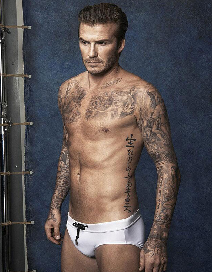 Cruz Beckham&#8217;s Bulge Goes Viral After He Parodies Dad David&#8217;s Famous Speedo Shot