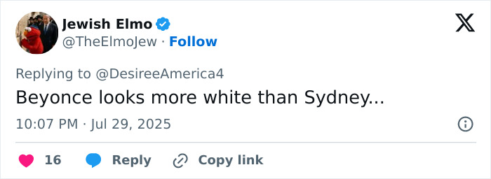 Beyoncé Pulled In As Sydney Sweeney “Genes” Ad Continues to Roil America