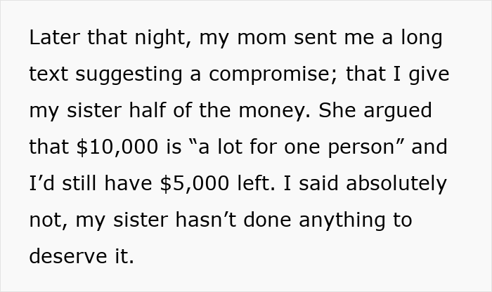 Wealthy Grandpa Gifts Grandson $10K For Getting Into College, Mom Mad He Won’t Share With Wild Sis