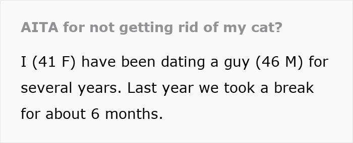 Controlling BF Wants Woman To Get Rid Of Her Cat, She Bails On The Relationship Instead