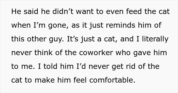 Controlling BF Wants Woman To Get Rid Of Her Cat, She Bails On The Relationship Instead