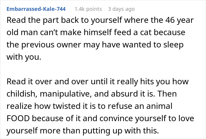 Controlling BF Wants Woman To Get Rid Of Her Cat, She Bails On The Relationship Instead