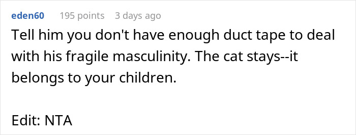 Controlling BF Wants Woman To Get Rid Of Her Cat, She Bails On The Relationship Instead
