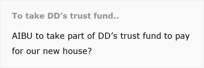 Mom Raids Daughter’s Trust Fund To Pay For House, Daughter Accuses Her Of Ruining Her Life