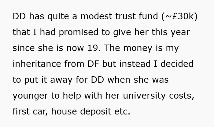 Mom Raids Daughter’s Trust Fund To Pay For House, Daughter Accuses Her Of Ruining Her Life