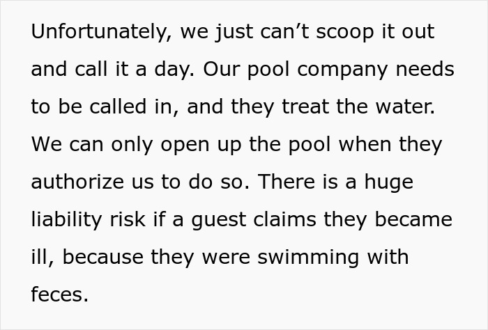 “Send Her A Bill”: Karen Wants Discount For Pool Being Closed Despite Her Kid Going Number Two In It