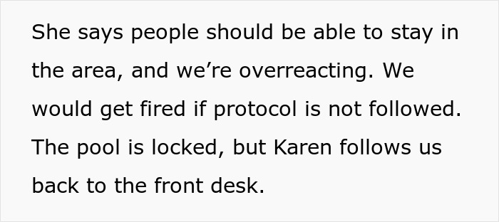 “Send Her A Bill”: Karen Wants Discount For Pool Being Closed Despite Her Kid Going Number Two In It