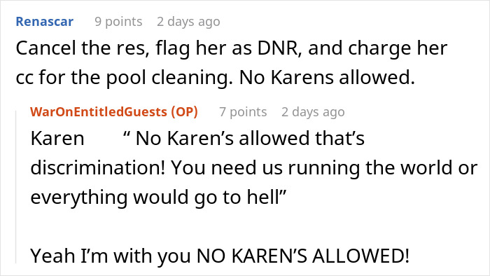 “Send Her A Bill”: Karen Wants Discount For Pool Being Closed Despite Her Kid Going Number Two In It