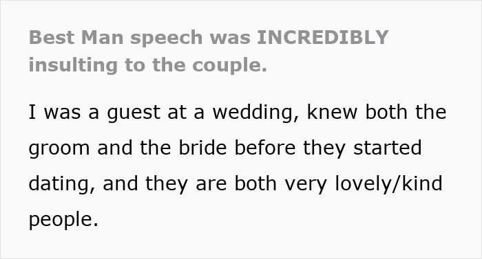 Best Man’s Speech Compares Groom’s Choice In Bride To An IKEA Shopping Trip, Wedding Guests Aghast
