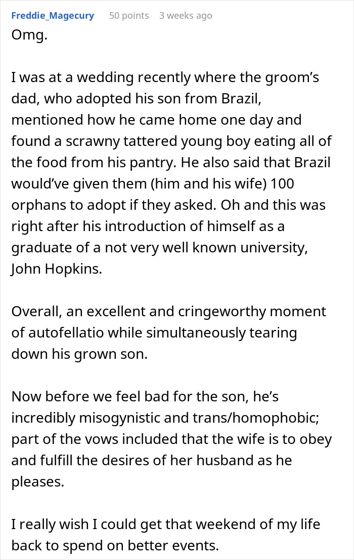 Best Man’s Speech Compares Groom’s Choice In Bride To An IKEA Shopping Trip, Wedding Guests Aghast