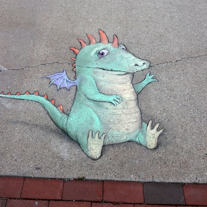 62 Doodled Creatures That Popped Up In Unexpected Places, By David Zinn (New Pics)