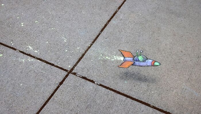 62 Doodled Creatures That Popped Up In Unexpected Places, By David Zinn (New Pics)