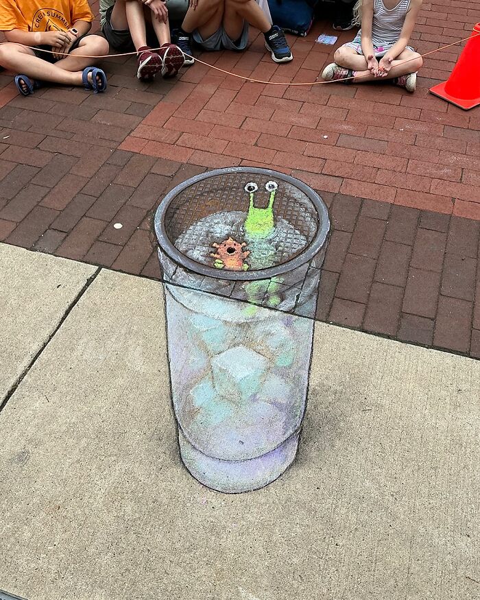 62 Doodled Creatures That Popped Up In Unexpected Places, By David Zinn (New Pics)