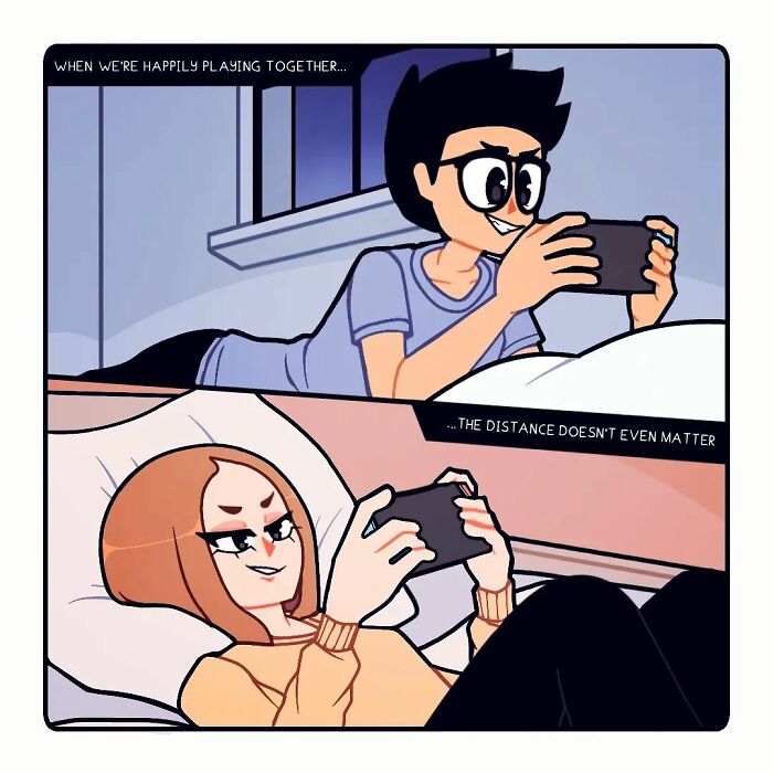 What Long-Distance Love Really Looks Like, Shown In 28 Honest Comics