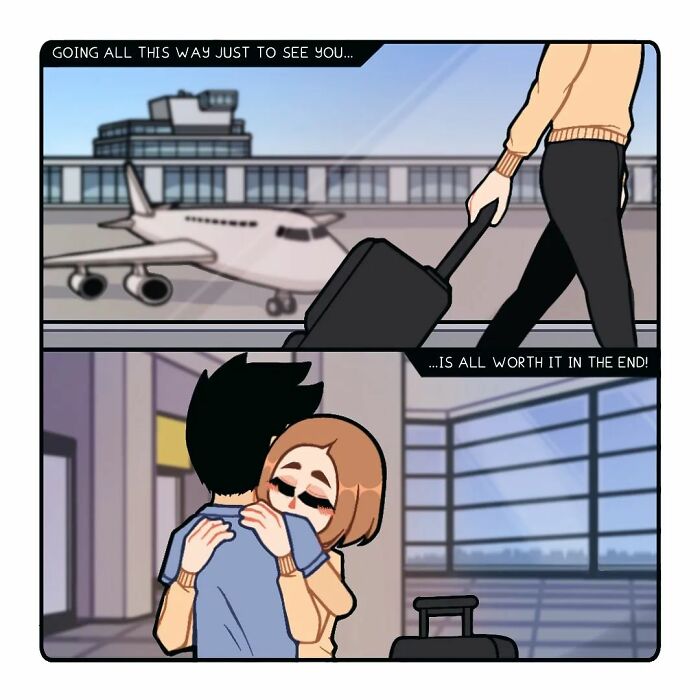 What Long-Distance Love Really Looks Like, Shown In 28 Honest Comics