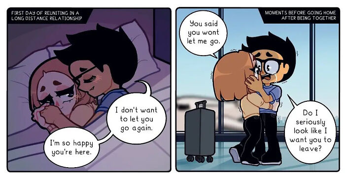 What Long-Distance Love Really Looks Like, Shown In 28 Honest Comics