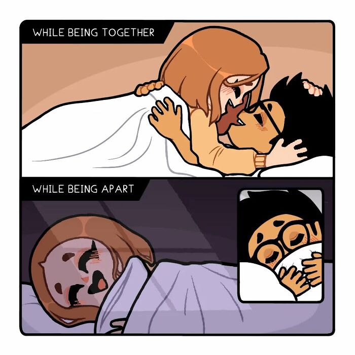 What Long-Distance Love Really Looks Like, Shown In 28 Honest Comics