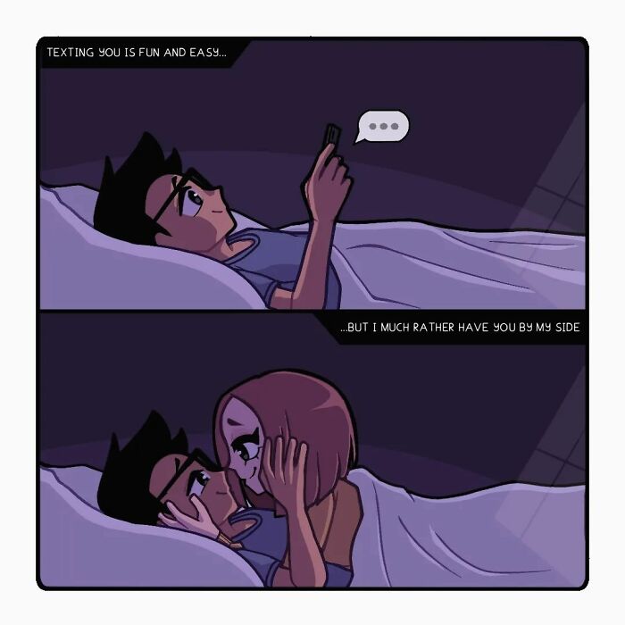 What Long-Distance Love Really Looks Like, Shown In 28 Honest Comics