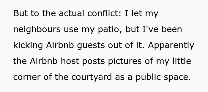 Homeowner Kicks Out Neighbor’s Airbnb Guests From His Patio, Get Accused Of Discrimination