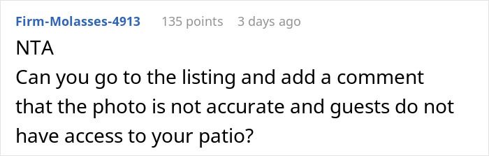 Homeowner Kicks Out Neighbor’s Airbnb Guests From His Patio, Get Accused Of Discrimination